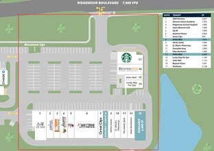 4930-4962 Ridgemoor Blvd, Palm Harbor, FL à louer Plan de site– Image 1 sur 5