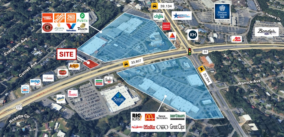 3455 Ross Clark Cir, Dothan, AL à louer - Aérien – Image 2 sur 2