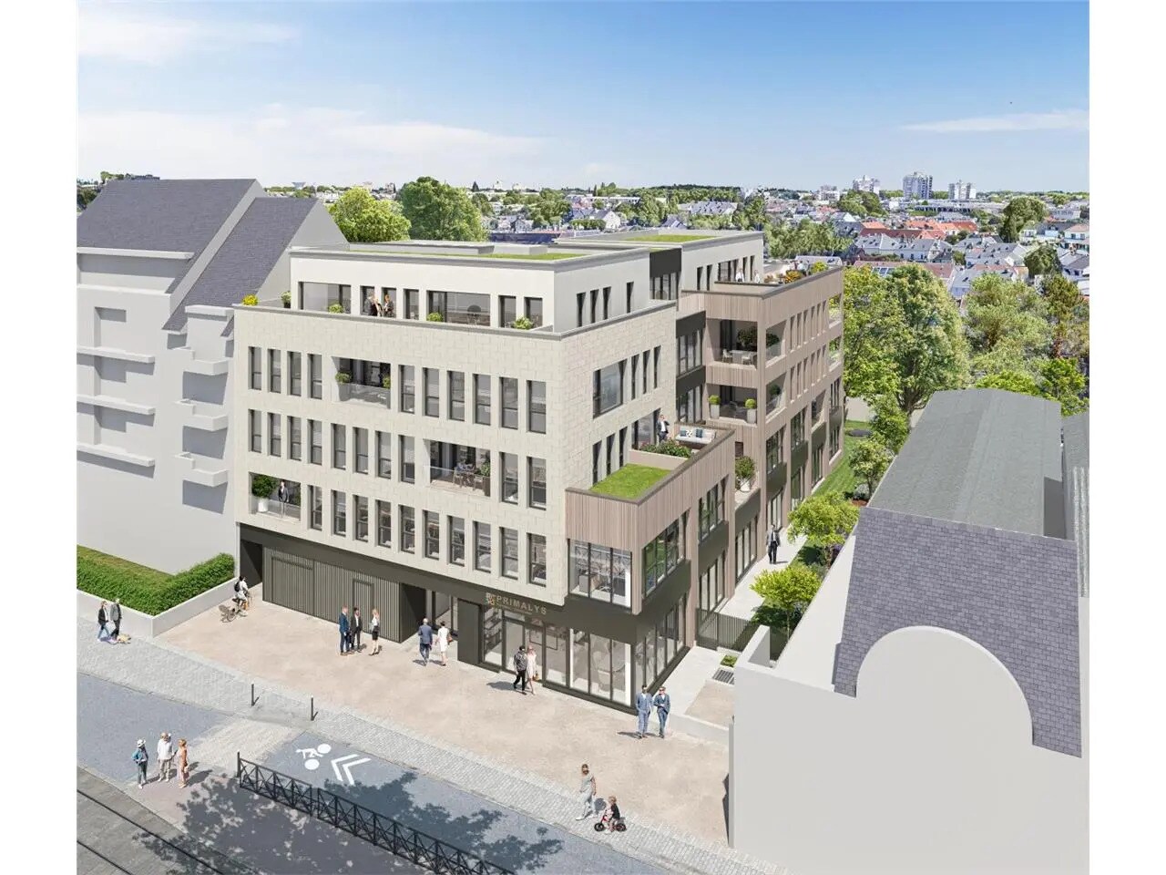 Bureau dans Nantes à louer Photo de l’immeuble– Image 1 sur 4