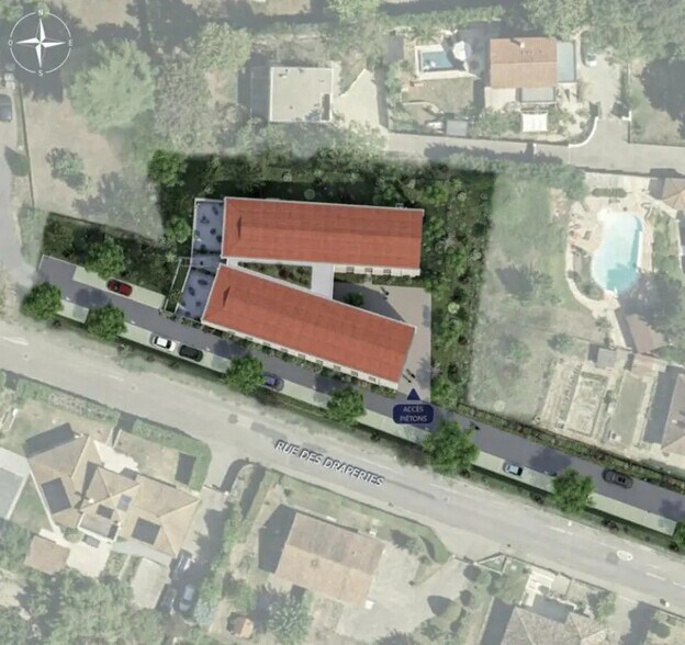 Bureau dans Saint-Cyr-au-Mont-d'Or à louer - Plan de site – Image 2 sur 6