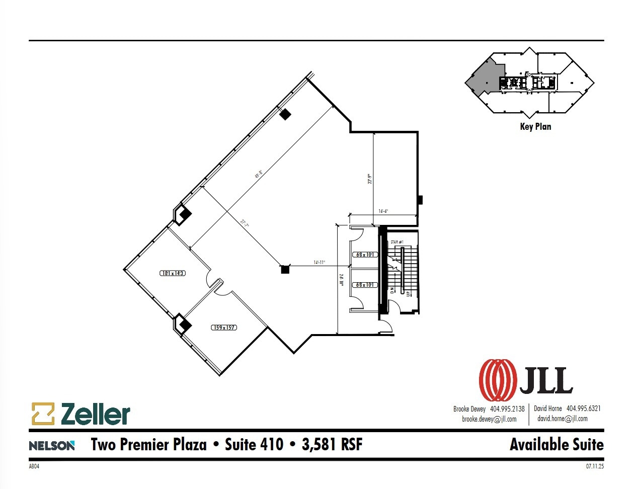 5607 Glenridge Dr NE, Atlanta, GA à louer Plan d’étage– Image 1 sur 1