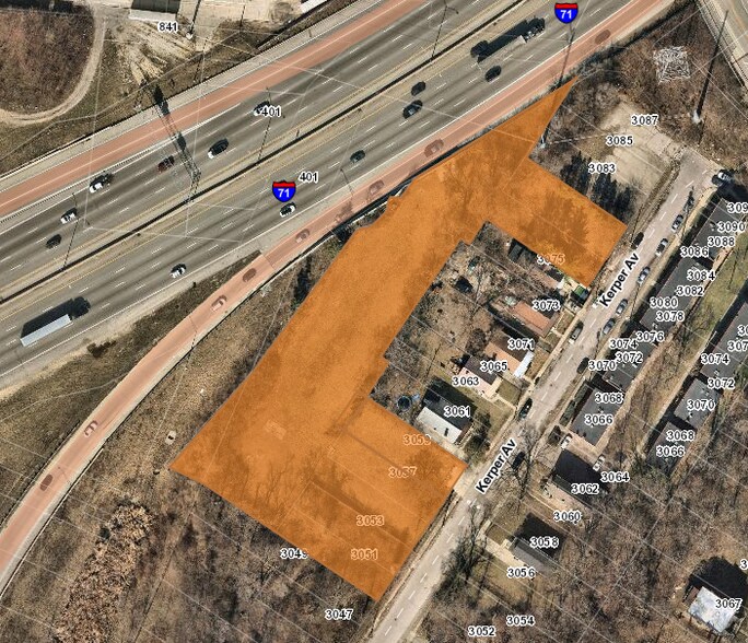 3051 Kerper Ave, Cincinnati, OH à vendre - Plan cadastral – Image 3 sur 3