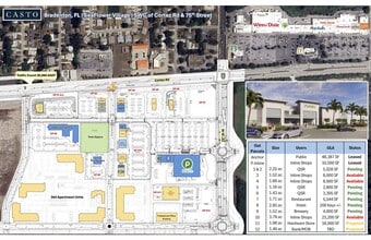 7607 Seaflower Pky, Bradenton, FL à louer Plan de site– Image 1 sur 1