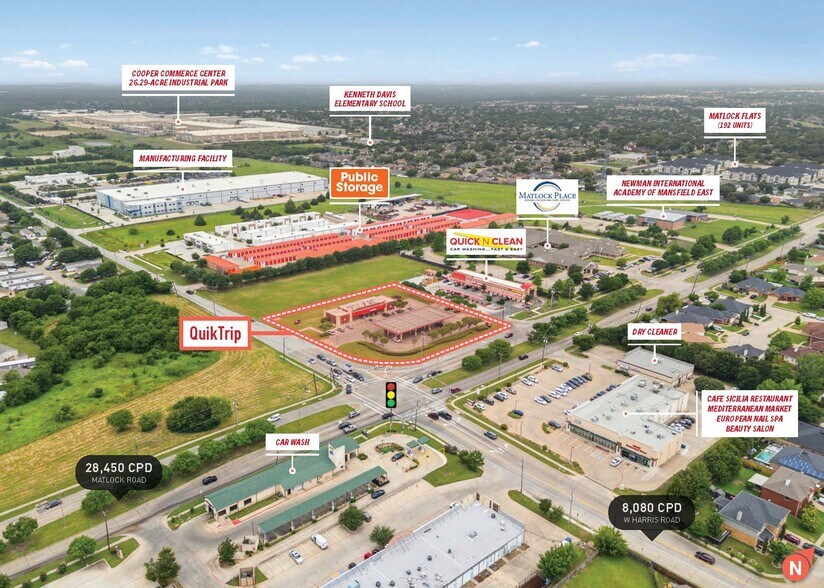701 W Harris Rd, Arlington, TX à vendre - Photo de l’immeuble – Image 3 sur 6