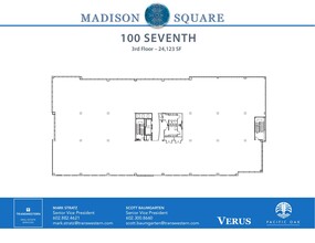 100 N 7th Ave, Phoenix, AZ à louer Plan d’étage– Image 2 sur 2