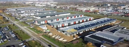 Lieusaint - VUE AÉRIENNE  vue de carte