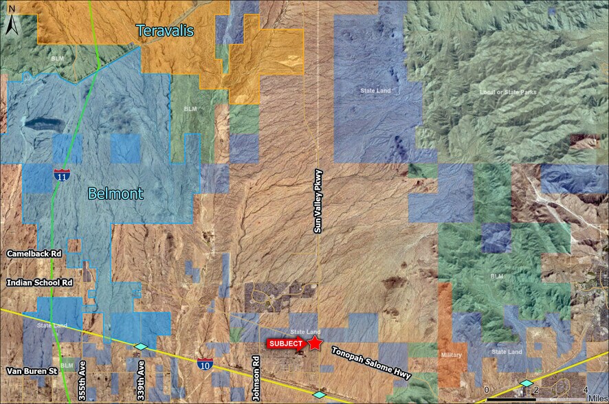 Sun Valley Pkwy & McDowell Rd, Buckeye, AZ à vendre - Aérien – Image 3 sur 4