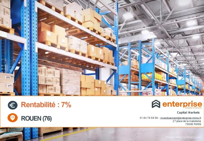 Local d'activités dans Rouen à vendre - Photo intérieure – Image 1 sur 1