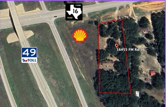 Plus de détails pour 16455 FM 16 rd, Lindale, TX - Terrain à vendre