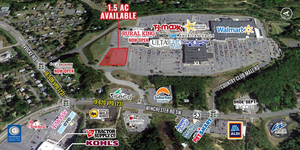 Vocke Rd, Cumberland, MD à vendre - Aérien – Image 2 sur 3
