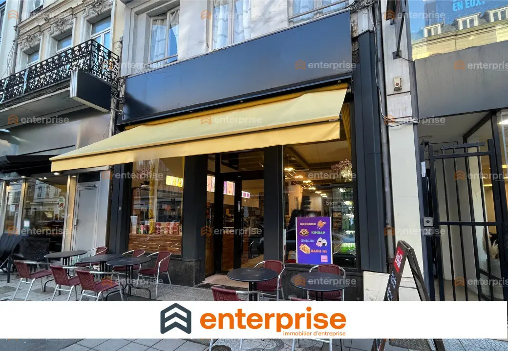 Local commercial dans Lille à louer Photo de l’immeuble– Image 1 sur 4