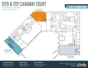 1221 Caraway Ct, Largo, MD à louer Plan d’étage– Image 1 sur 1