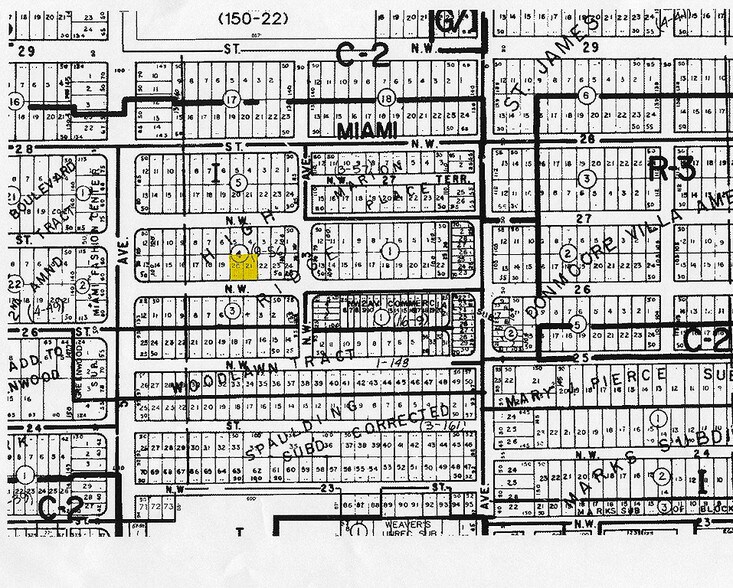 331 NW 26th St, Miami, FL à louer - Plan cadastral – Image 2 sur 48
