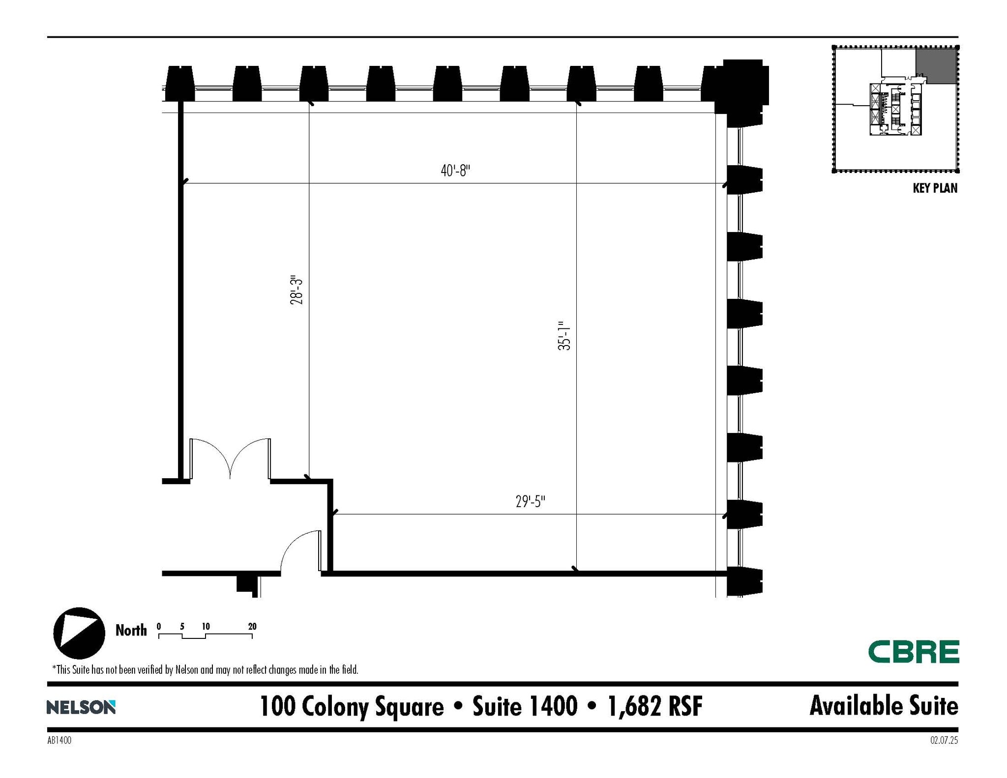 1175 Peachtree St NE, Atlanta, GA à louer Plan d’étage– Image 1 sur 1