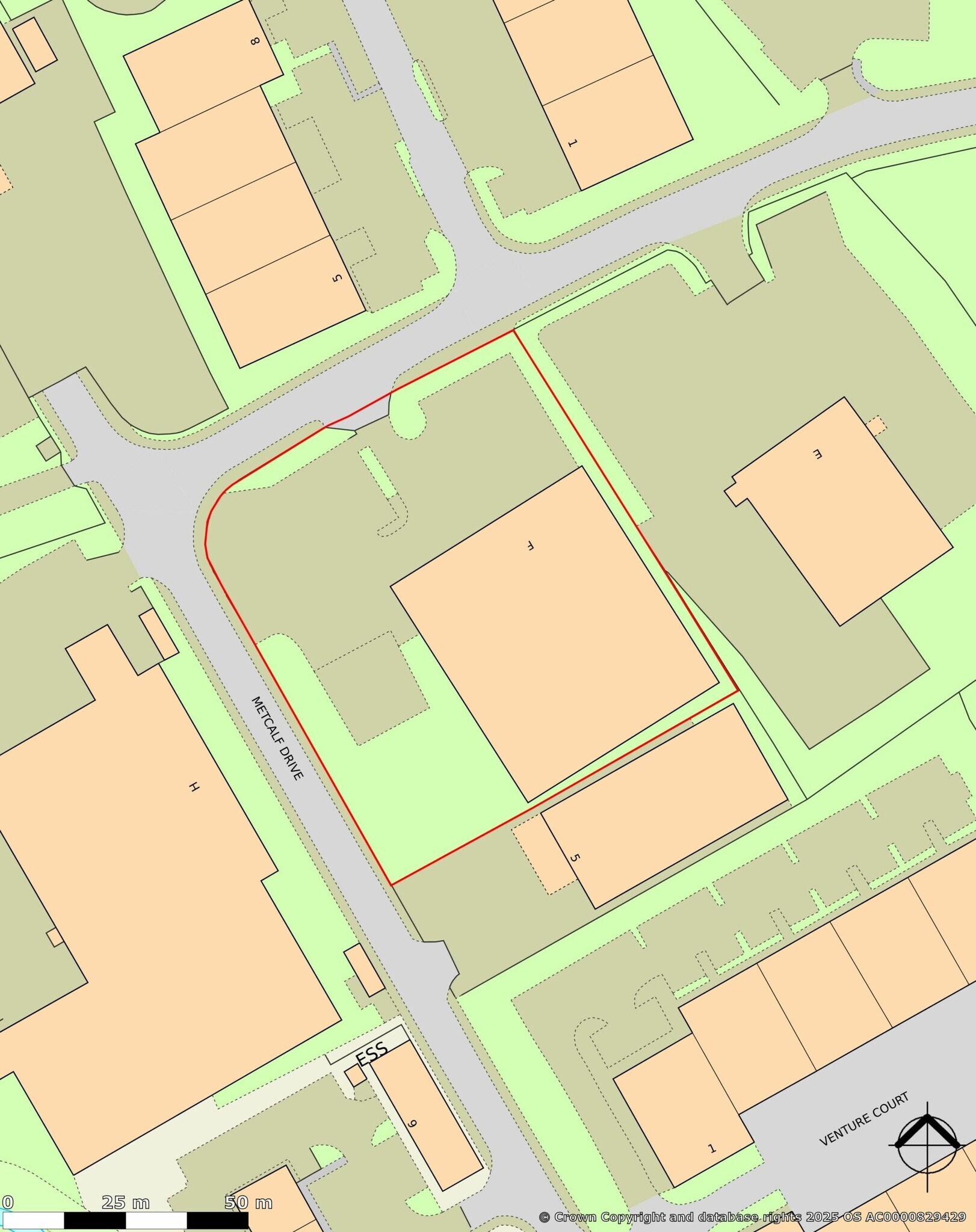 Metcalf Dr, Accrington à louer Carte Goad– Image 1 sur 4