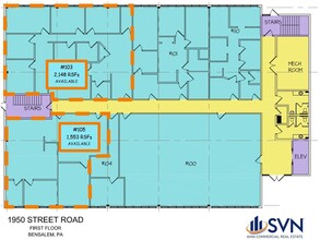 1950 Street Rd, Bensalem, PA à louer Plan d’étage– Image 1 sur 1