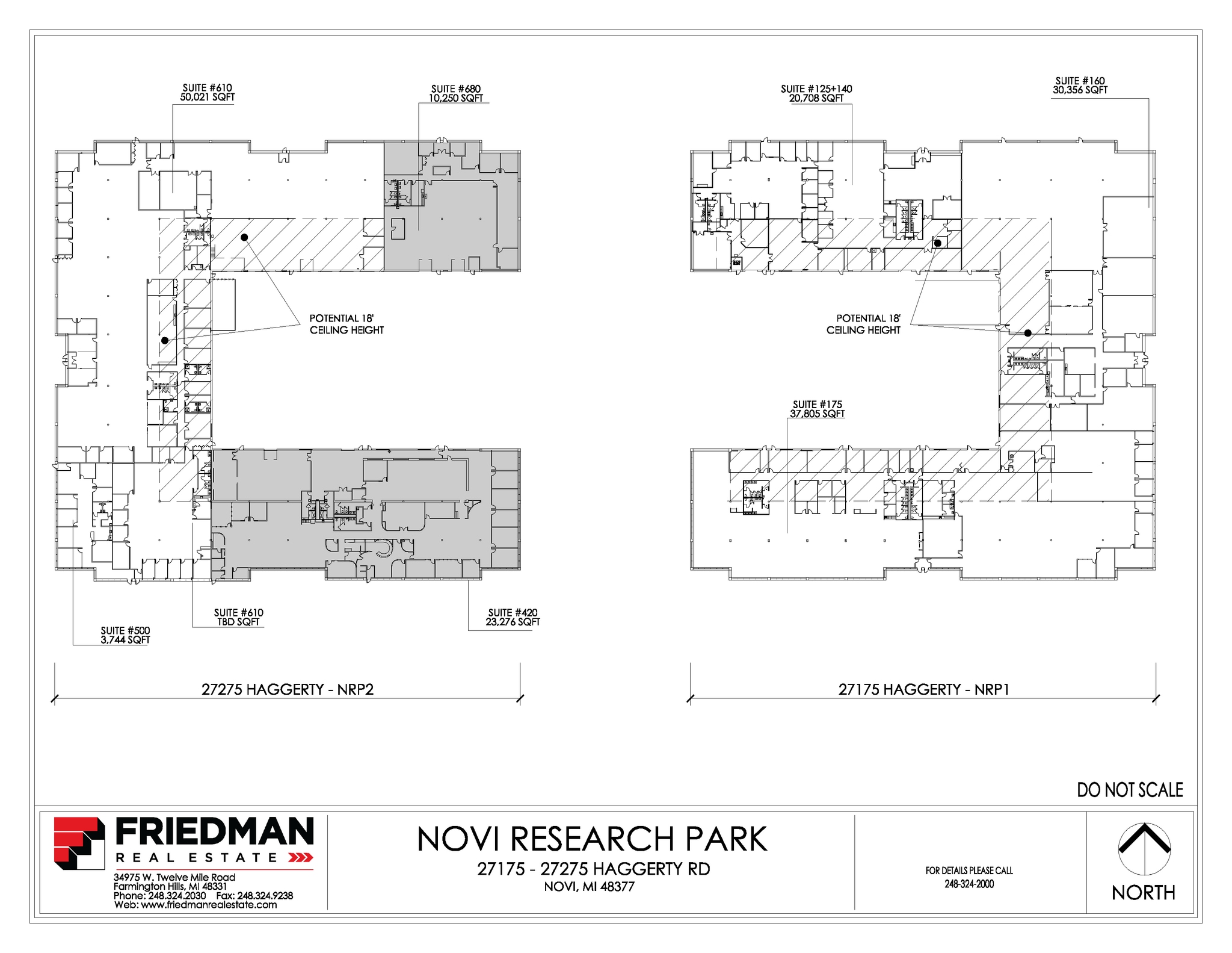 27275 Haggerty Rd, Novi, MI à louer Plan d’étage– Image 1 sur 1