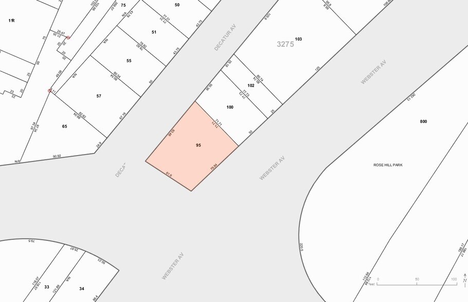 2535 Webster Ave, Bronx, NY à louer - Plan cadastral – Image 2 sur 2