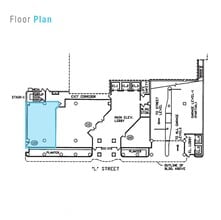 915 L St, Sacramento, CA à louer Plan d’étage– Image 2 sur 2