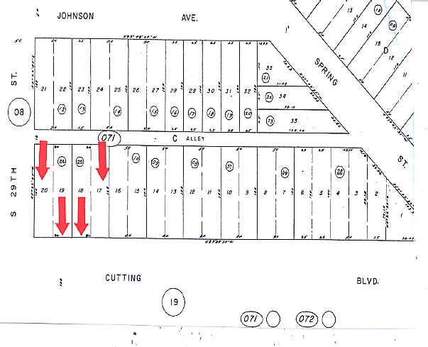 2901 Cutting Blvd, Richmond, CA à vendre - Plan cadastral – Image 3 sur 10