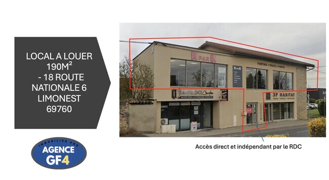 Plus de détails pour 18 N6, Limonest - Local commercial à louer