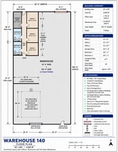 60-130 Industrial Way, Brisbane, CA à louer Plan d’étage– Image 1 sur 9
