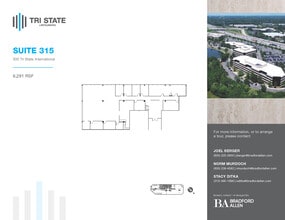 300 Tri State International, Lincolnshire, IL à louer Plan d’étage– Image 1 sur 1