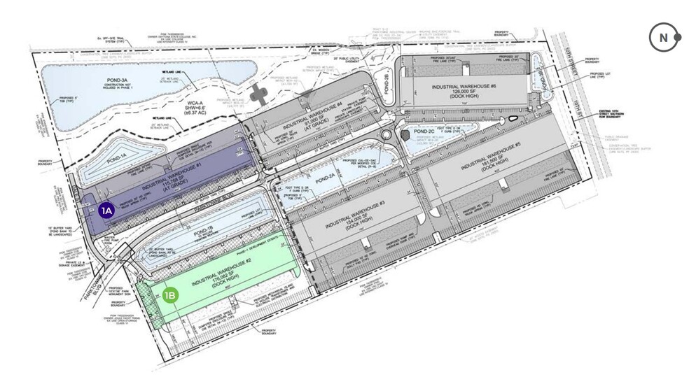 302 Parktowne Blvd, Edgewater, FL à louer - Plan de site – Image 2 sur 2