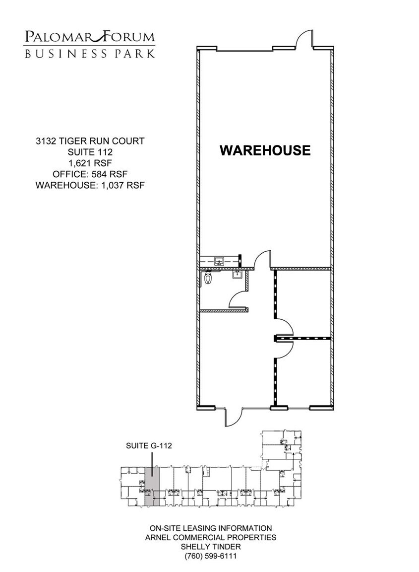 3132 Tiger Run Ct, Carlsbad, CA à louer Plan d’étage– Image 1 sur 1