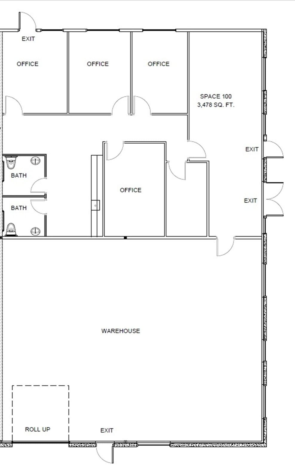 6330 S Eastern Ave, Las Vegas, NV à louer Plan d’étage– Image 1 sur 1