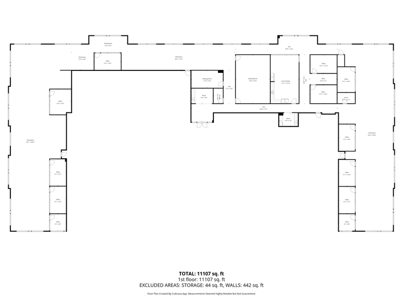 405 Golfway West Dr, Saint Augustine, FL à louer - Plan d’étage – Image 3 sur 14