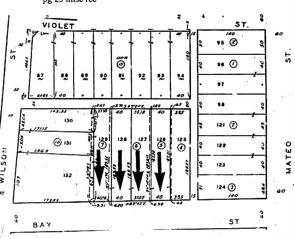 1917 Bay St, Los Angeles, CA à louer - Plan cadastral – Image 3 sur 3