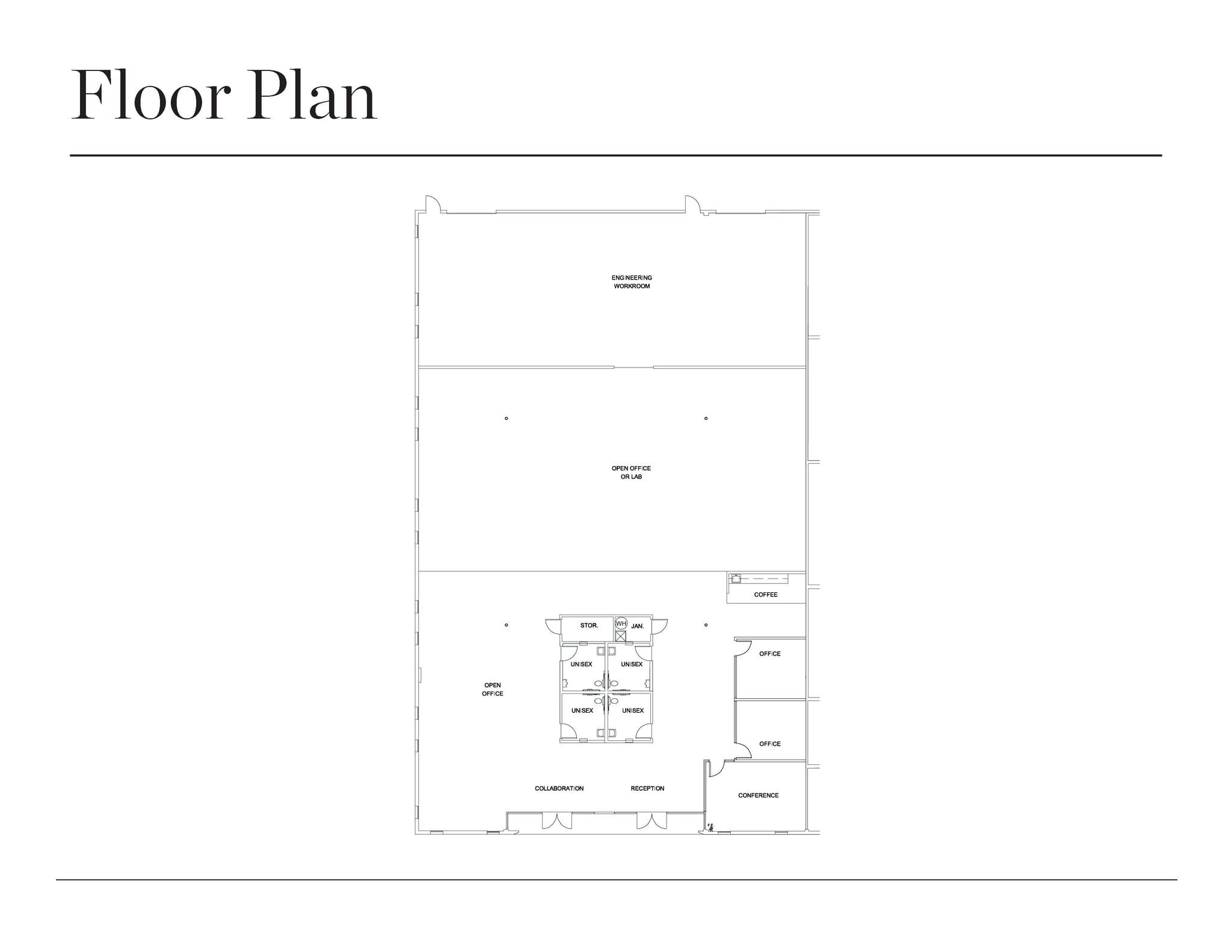 1233-1239 Reamwood Ave, Sunnyvale, CA à louer Plan d’étage– Image 1 sur 1