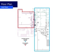 6535-6547 Santa Monica Blvd, Los Angeles, CA à louer Plan d’étage– Image 2 sur 2