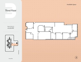 1981 N Broadway, Walnut Creek, CA à louer Plan d’étage– Image 1 sur 1