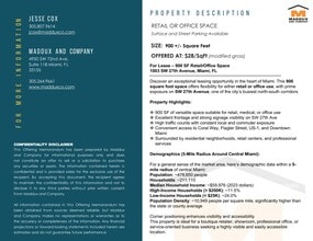 1001-1011 SW 27th Ave, Miami, FL à louer Photo intérieure– Image 2 sur 6