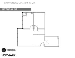 11022 Santa Monica Blvd, Los Angeles, CA à louer Plan d’étage– Image 1 sur 7