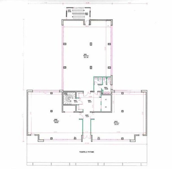 Bureau dans Lyon à louer - Plan d’étage – Image 3 sur 5