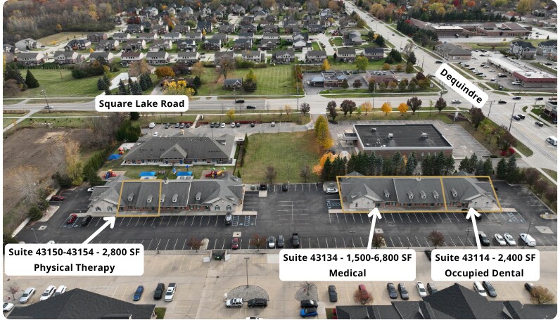 43114-43136 Dequindre Rd, Sterling Heights, MI à louer - Photo de l’immeuble – Image 2 sur 4