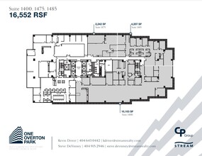 3625 Cumberland Blvd SE, Atlanta, GA à louer Plan d’étage– Image 1 sur 1