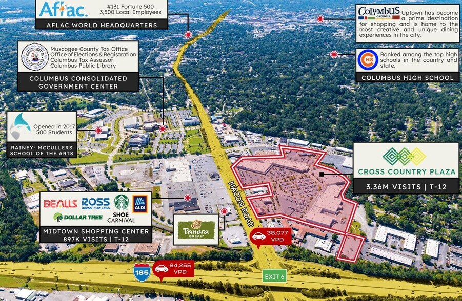 3201 Macon Rd, Columbus, GA à louer - Photo de l’immeuble – Image 2 sur 12