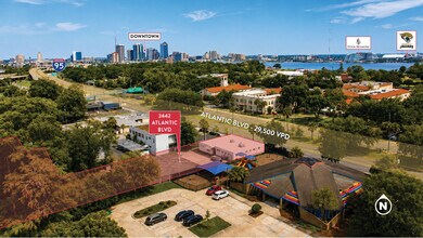 2442 Atlantic Blvd, Jacksonville, FL - Vue aérienne  vue de carte