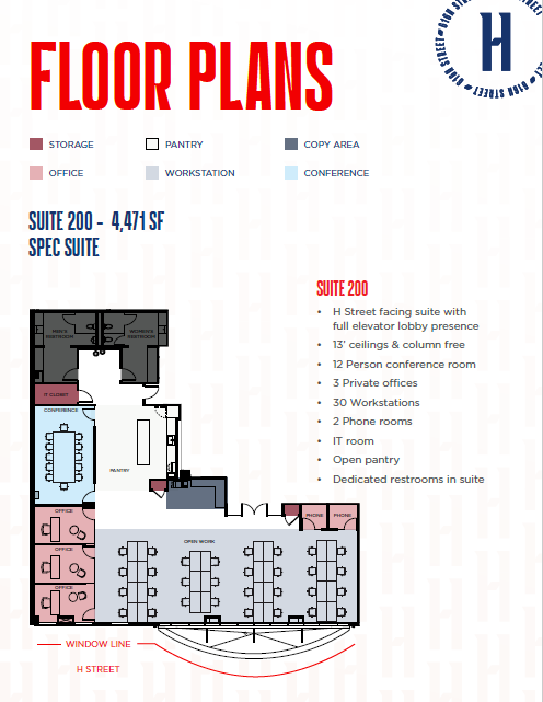 701 7th St NW, Washington, DC à louer Plan d’étage– Image 1 sur 1