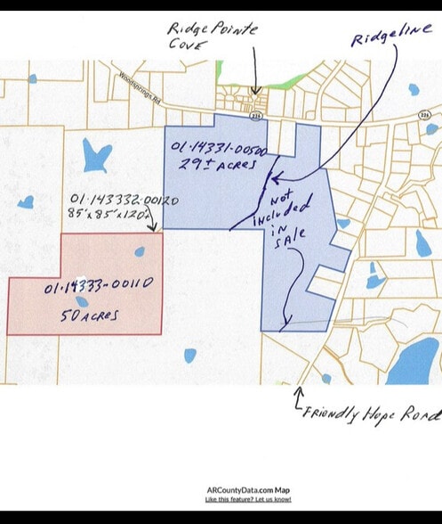 3709 Woodsprings Rd, Jonesboro, AR à vendre - Plan cadastral – Image 1 sur 1