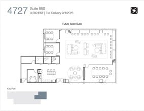 4747 Executive Dr, San Diego, CA à louer Plan d’étage– Image 1 sur 2