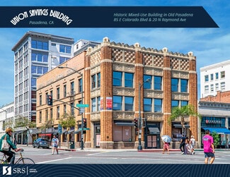 Plus de détails pour 83-85 E Colorado Blvd, Pasadena, CA - Local commercial à vendre