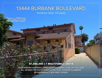 Plus de détails pour 13444 Burbank Blvd, Sherman Oaks, CA - Logement à vendre