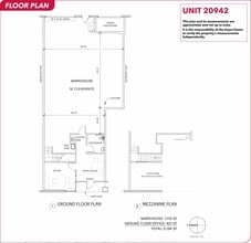 20920-20944 S Normandie Ave, Torrance, CA à louer Plan d’étage– Image 2 sur 2