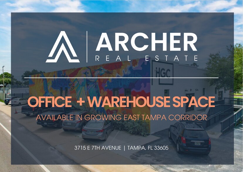 3715 E 7th Ave, Tampa, FL à louer - Photo principale – Image 1 sur 16
