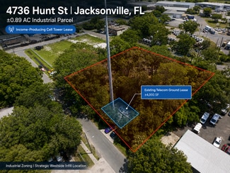Plus de détails pour 4736 Hunt St, Jacksonville, FL - Industriel/Logistique à vendre